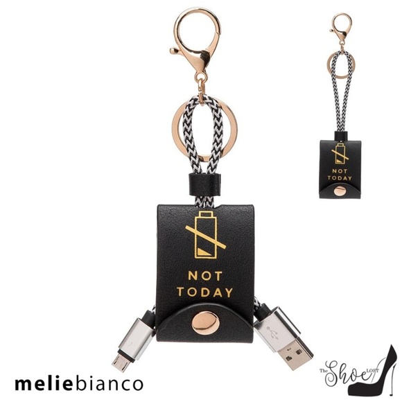 Melie Bianco Black USB iPhone Charger